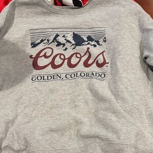 Coors Classic Gray Crewneck Sweater for Men